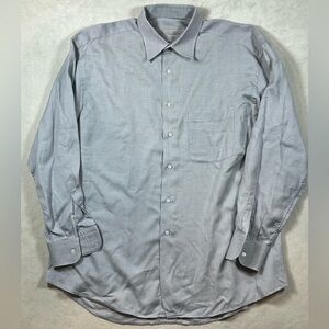 Ermenegildo Zegna 17 | 43 Dotten Pointed Collar Soft Cotton Dress Shirt